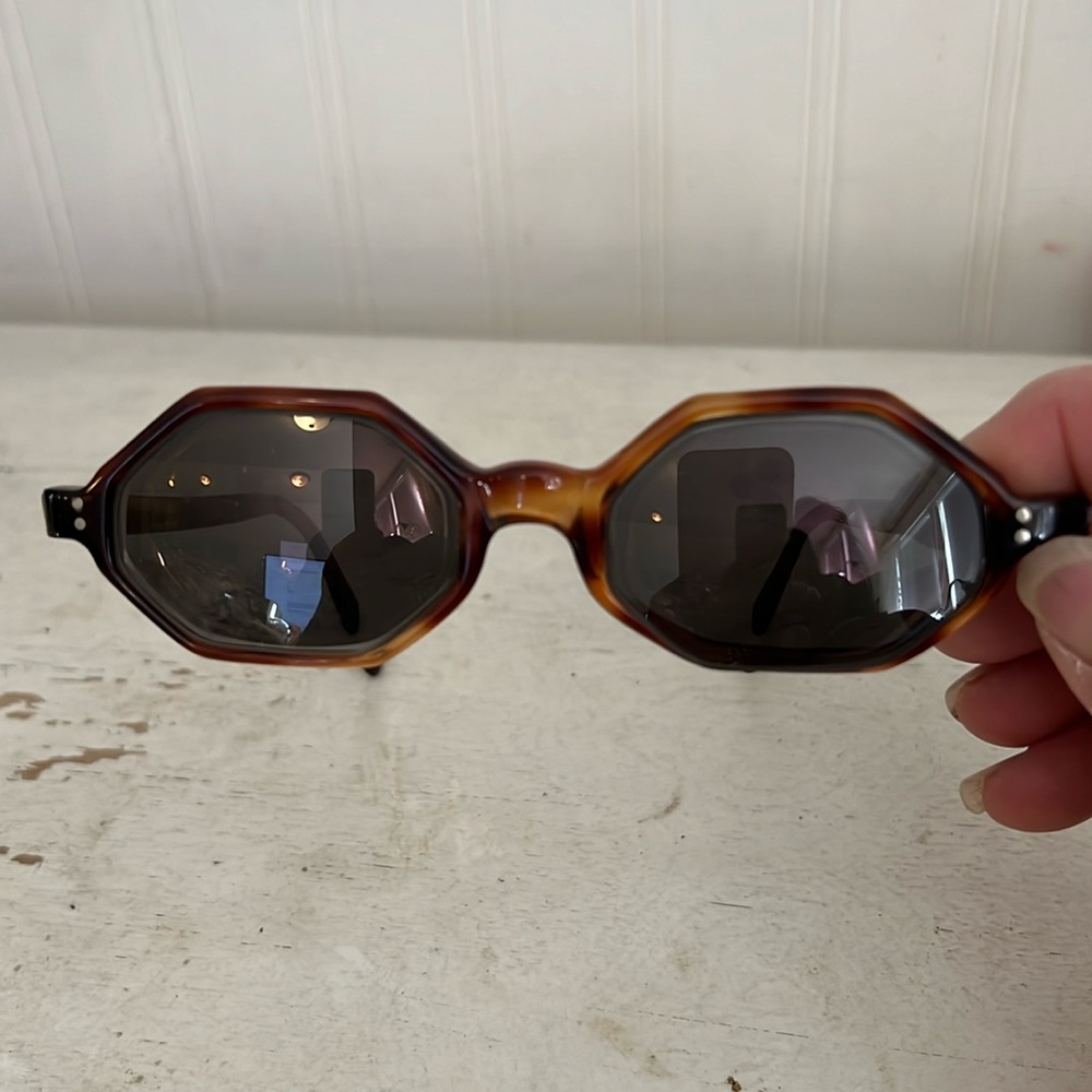 Vintage Selecta tortoise abstract eyeglass or sunglass frames made in France